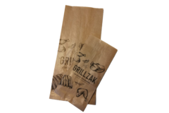 WARMHOUD-GRILLZAK NEUTRAAL 13x7x28cm  500st